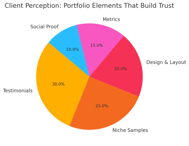 An informative illustration about
Create a Portfolio That Instantly Builds Trust