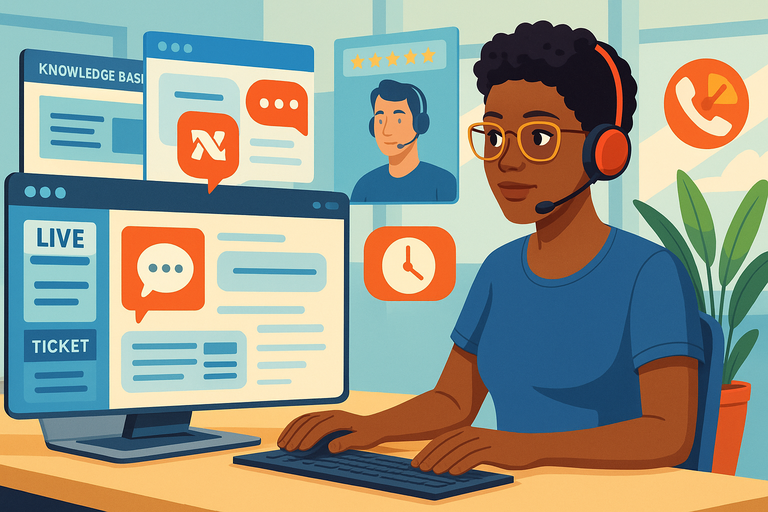 An informative illustration about
Customer Support: Does Namecheap Deliver When You Need Help?