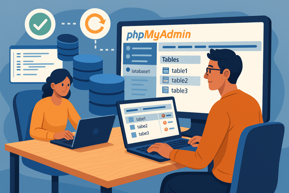 An informative illustration about
Databases and phpMyAdmin Made Simple