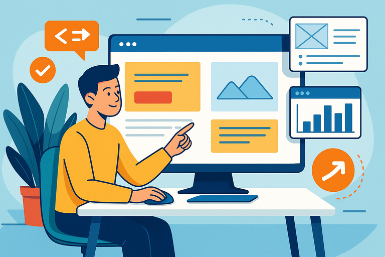 Create A Fast InMotion Website That Converts Visitors Today An informative illustration about
Design A Clean, Conversion-Focused Layout