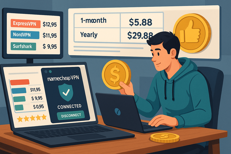 An informative illustration about
Does Namecheap VPN Offer Good Value For Money?