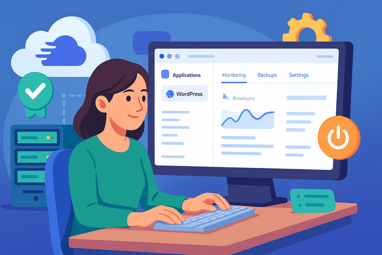 Cloudways WordPress Pros & Cons: What You Need to Know An informative illustration about
Ease of Use and Dashboard Experience