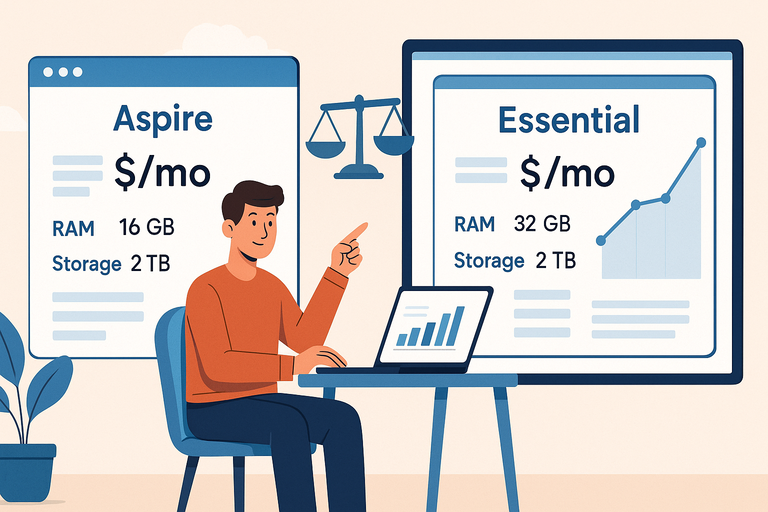 An informative illustration about
Essential Plan Cost Compared To Aspire