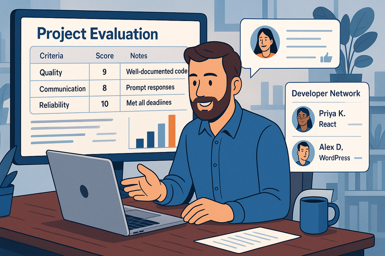 An informative illustration about
Evaluate Results And Build Long-Term Partnerships