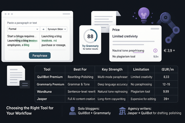 An informative illustration about
Expert Alternatives to QuillBot Subscription