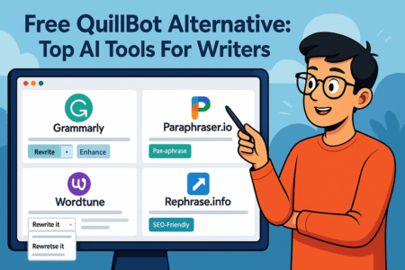 Read more about the article Free QuillBot Alternative: Top AI Tools For Writers