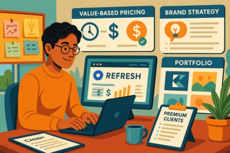 Read more about the article Freelance Brand Designer Guide to Premium Client Work