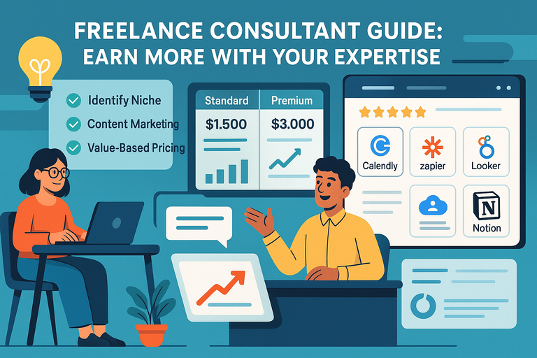 Freelance Consultant Guide: Earn More With Your Expertise You are currently viewing Freelance Consultant Guide: Earn More With Your Expertise