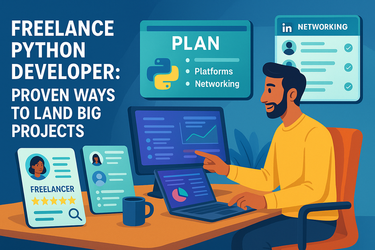 You are currently viewing Freelance Python Developer: Proven Ways to Land Big Projects