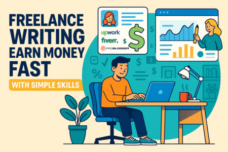 Read more about the article Freelance Writing Earn Money Fast With Simple Skills