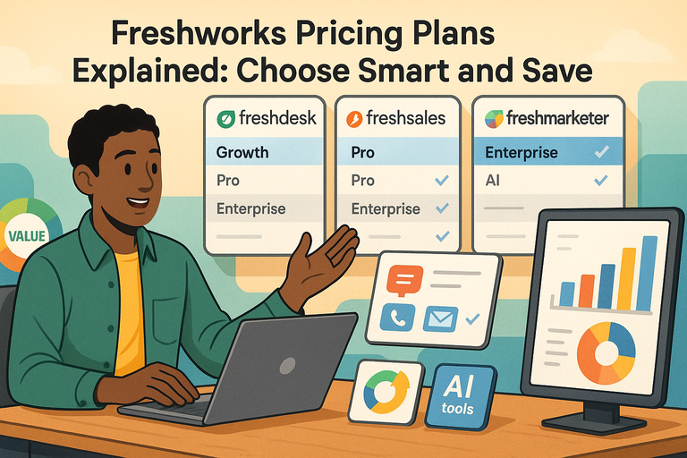 Freshworks Pricing Plans Explained: Choose Smart and Save You are currently viewing Freshworks Pricing Plans Explained: Choose Smart and Save