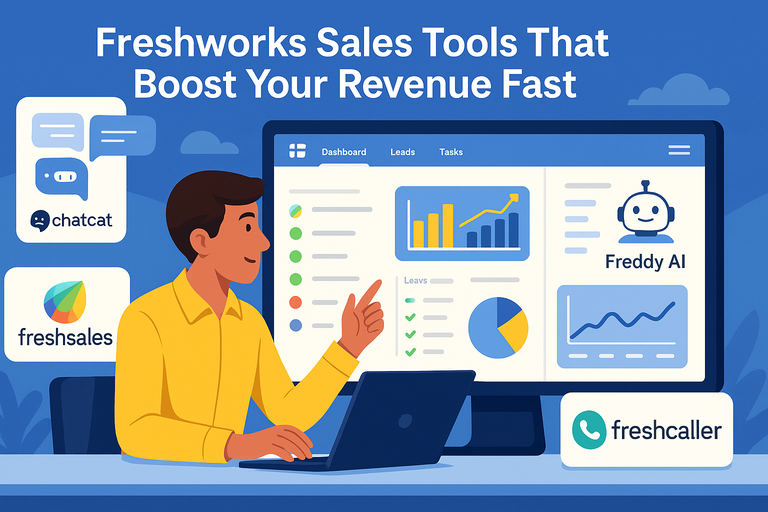 You are currently viewing Freshworks Sales Tools That Boost Your Revenue Fast