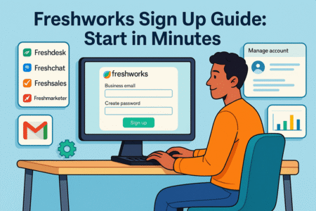 Read more about the article Freshworks Sign Up Guide: Start in Minutes