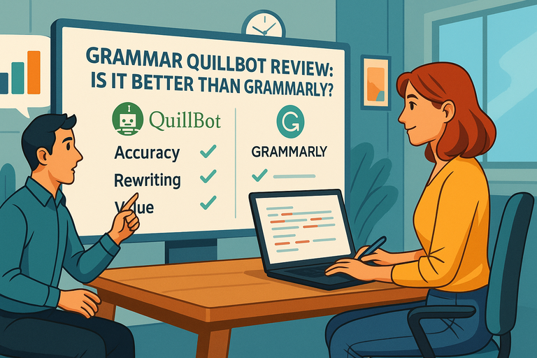 You are currently viewing Grammar Quillbot Review: Is It Better Than Grammarly?