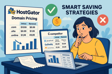 Read more about the article HostGator Domain vs Competitors: Smart Saving Strategies