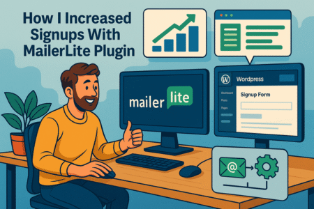 Read more about the article How I Increased Signups With MailerLite WordPress Plugin