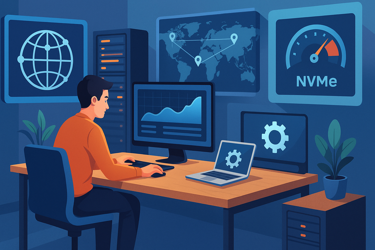 An informative illustration about
How InMotion Dedicated Servers Improve Site Performance