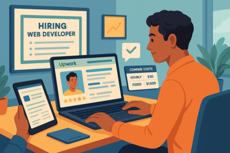 Read more about the article How to Hire an Upwork Web Developer Without Overpaying
