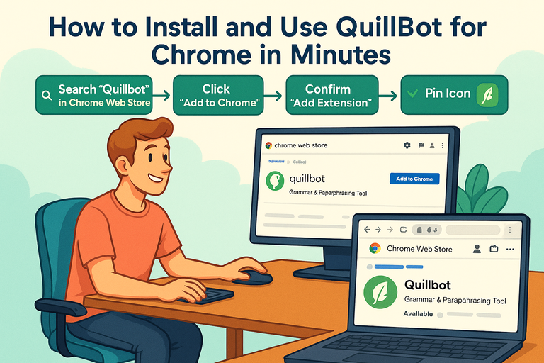 You are currently viewing How to Install and Use Quillbot for Chrome in Minutes