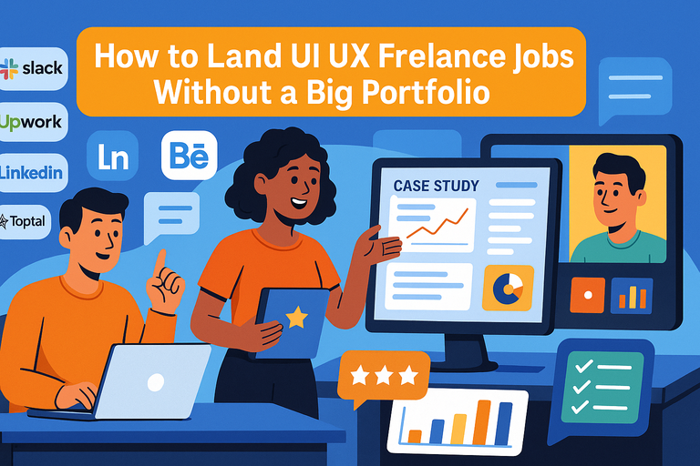 How to Land UI UX Freelance Jobs Without a Big Portfolio You are currently viewing How to Land UI UX Freelance Jobs Without a Big Portfolio
