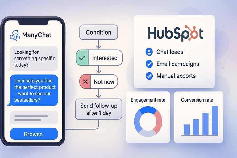 An informative illustration about
How to Maximize Results With ManyChat App