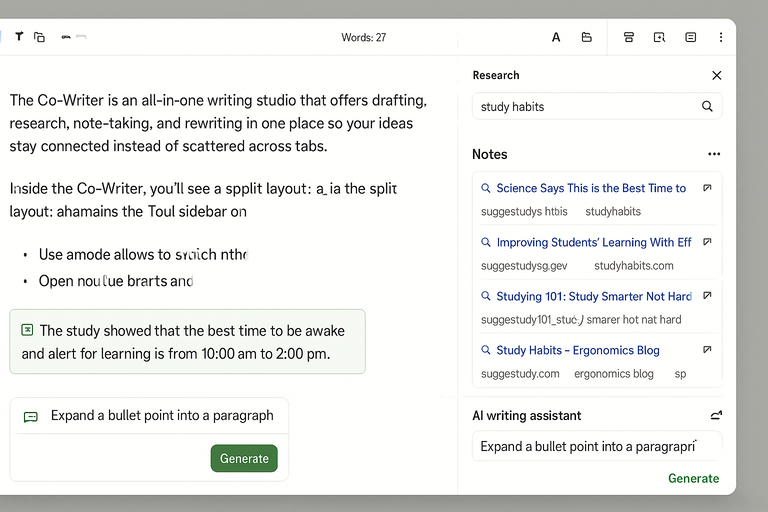 QuillBot Website Guide: How To Use Every Tool Feature An informative illustration about
Improving Writing With QuillBot Co-Writer And Research