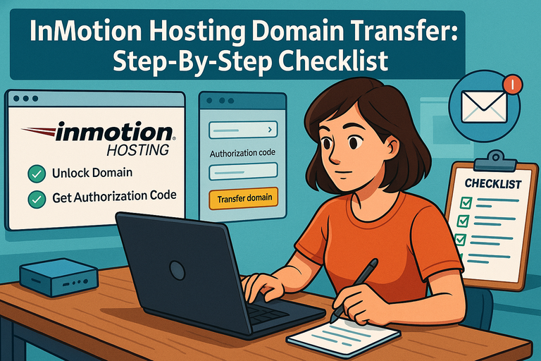 You are currently viewing InMotion Hosting Domain Transfer: Step-By-Step Checklist