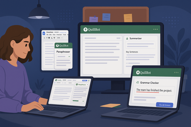 QuillBot Student Guide: How To Write Smarter In Minutes An informative illustration about
Integrating QuillBot Into Your Study Routine