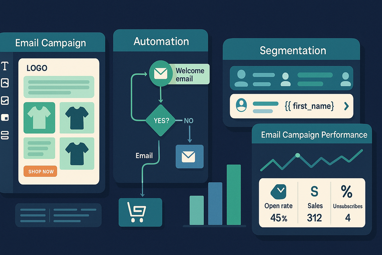An informative illustration about
Key Email Marketing Features In Omnisend Free