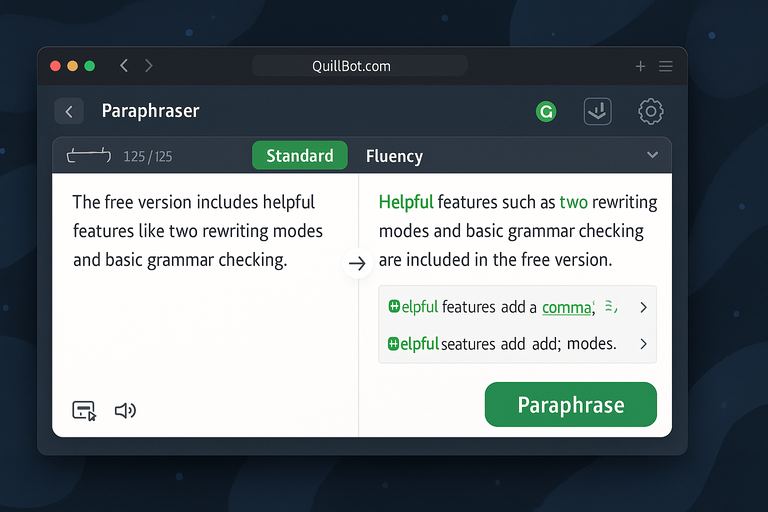 An informative illustration about
Key Features Available In The QuillBot Free Paraphrasing Tool