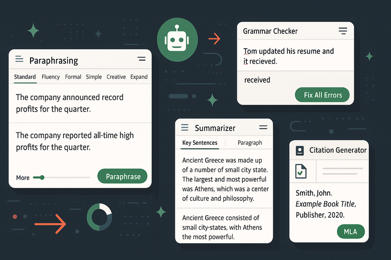 The QuillBot Review: Is This AI Writing Tool Worth It? An informative illustration about
Key Features That Make The QuillBot Stand Out