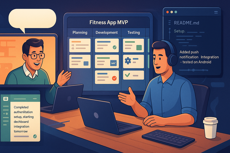 An informative illustration about
Manage and Collaborate With Your Developer Efficiently