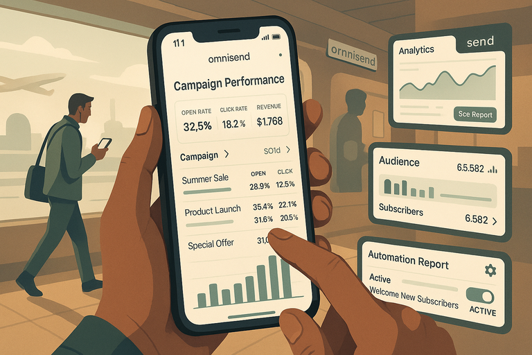 An informative illustration about
Managing Campaigns From Anywhere In Real-Time