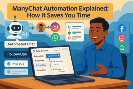 Read more about the article ManyChat Automation Explained How It Saves You Time