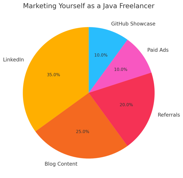 An informative illustration about
Marketing Yourself as a Java Freelancer
