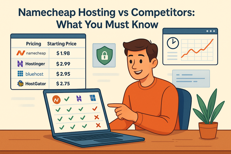 You are currently viewing Namecheap Hosting vs Competitors: What You Must Know