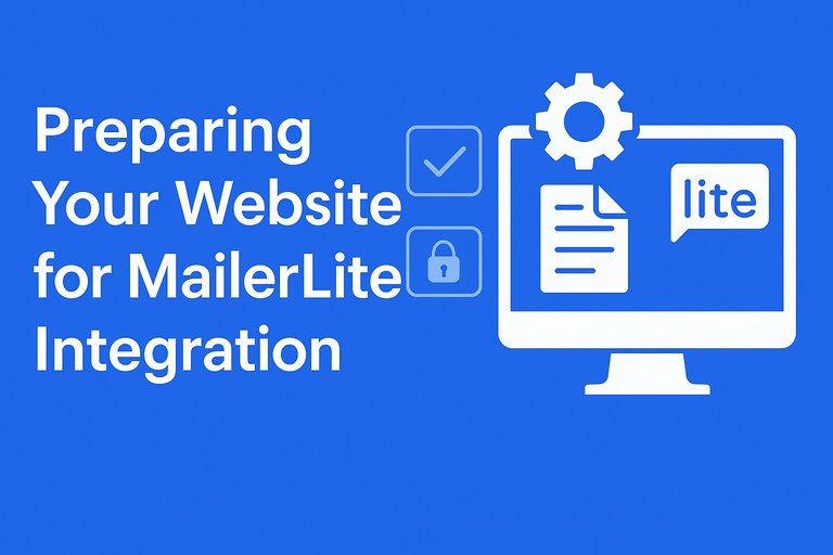 How to Connect MailerLite API with Your Website Easily An informative illustration about
Preparing Your Website for MailerLite Integration