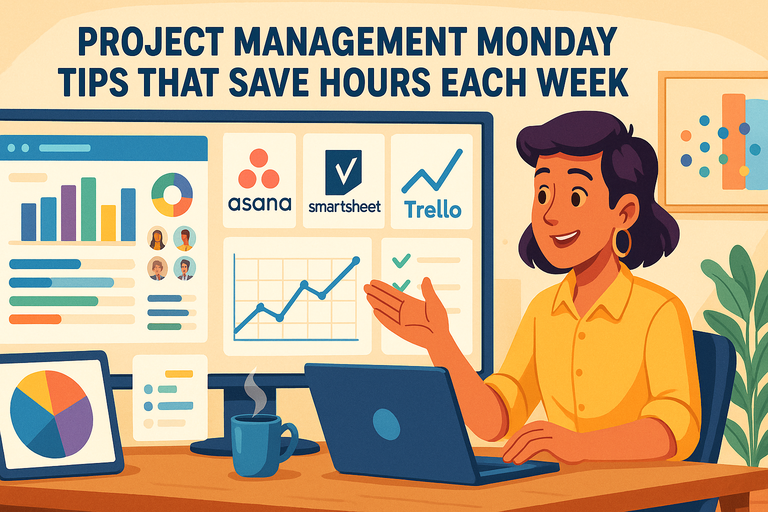 Project Management Monday Tips That Save Hours Each Week You are currently viewing Project Management Monday Tips That Save Hours Each Week