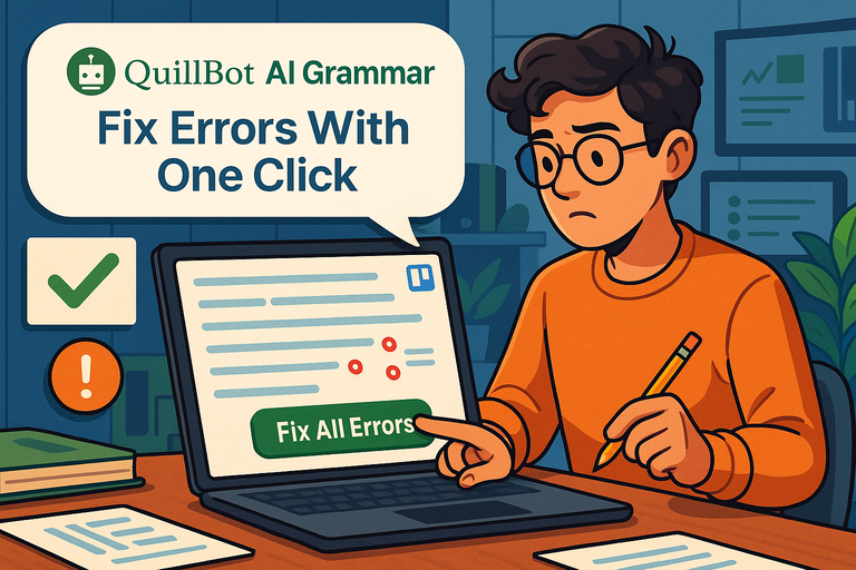 QuillBot AI Grammar: Fix Errors With One Click You are currently viewing QuillBot AI Grammar: Fix Errors With One Click