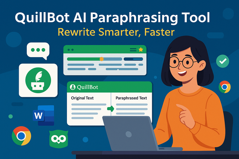 You are currently viewing QuillBot AI Paraphrasing Tool: Rewrite Smarter, Faster
