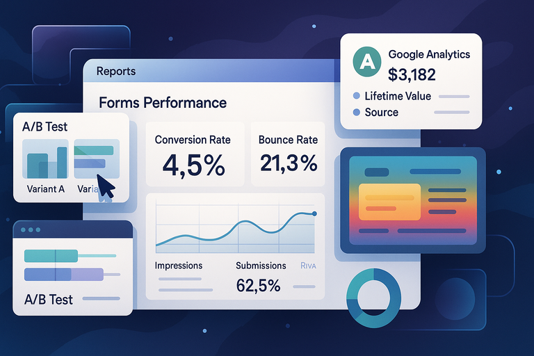 An informative illustration about
Real Metrics To Track Lead Capture Performance