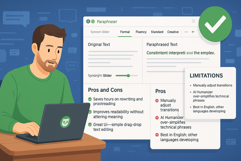 An informative illustration about
Real User Experience With QuillBot Premium