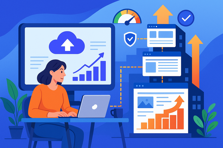 Cloudways DigitalOcean vs Shared Hosting: Why It’s Worth the Upgrade An informative illustration about
Scalability: Growing Your Website Without Downtime