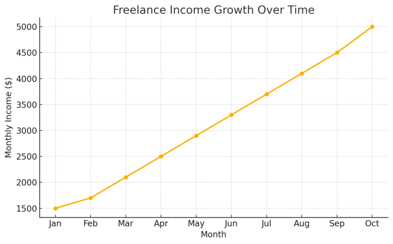 An informative illustration about
Scale Your Freelance Income Strategically