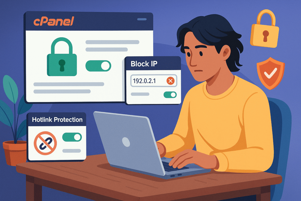 An informative illustration about
Security Tools Built Into cPanel