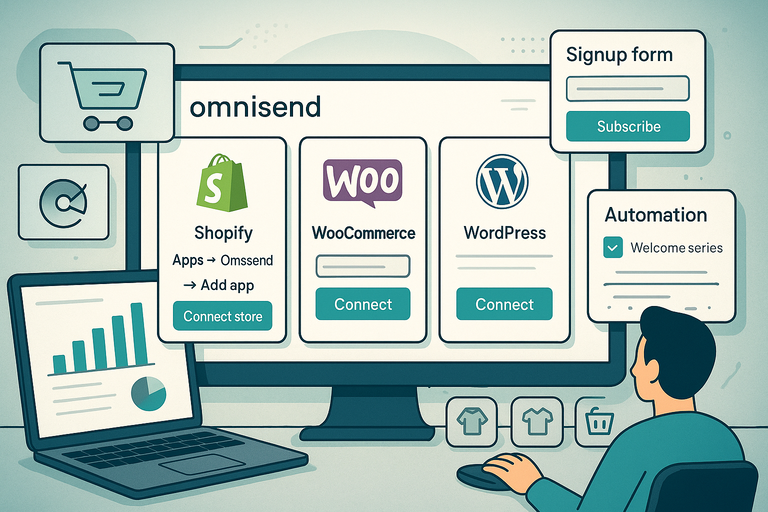 An informative illustration about
Setting Up Omnisend for Fast Growth