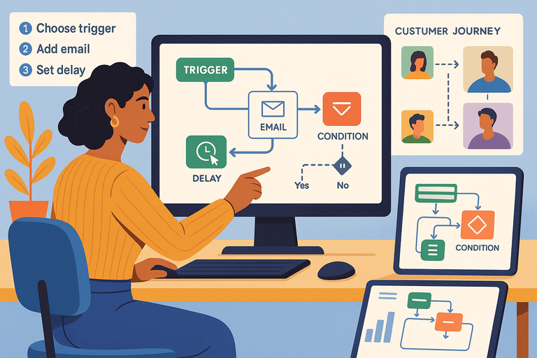 An informative illustration about
Setting Up Your First Automation Workflow