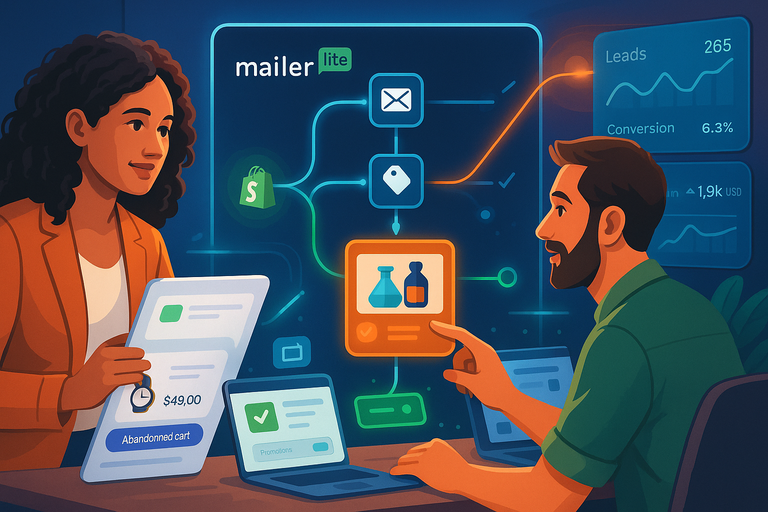 Top MailerLite Integrations for Automating Sales An informative illustration about
Simplify E-Commerce Automation With MailerLite And Shopify