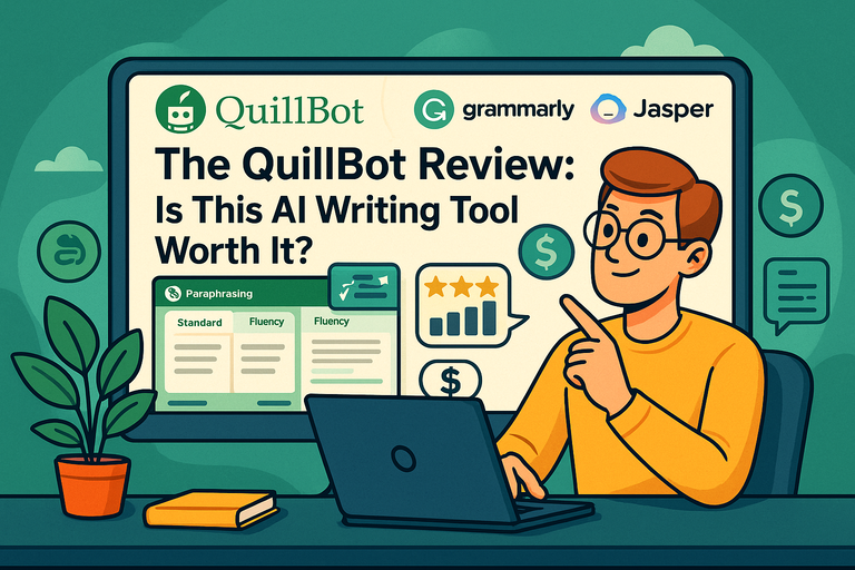 The QuillBot Review: Is This AI Writing Tool Worth It? You are currently viewing The QuillBot Review: Is This AI Writing Tool Worth It?