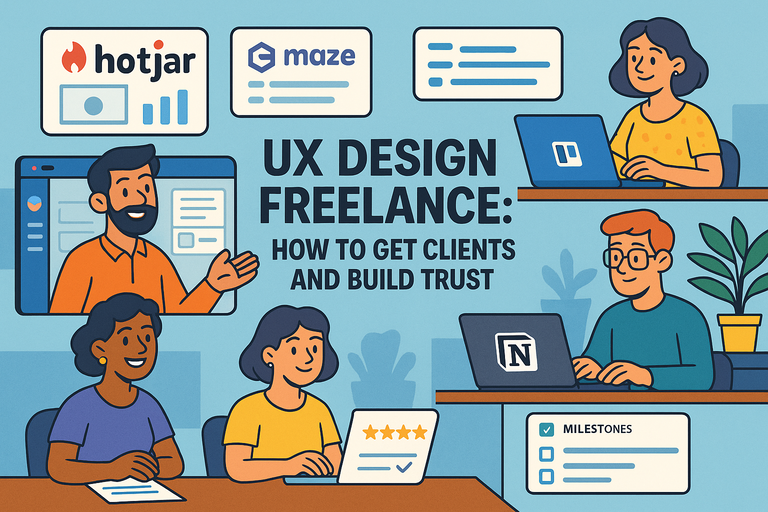 UX Design Freelance: How to Get Clients and Build Trust You are currently viewing UX Design Freelance: How to Get Clients and Build Trust